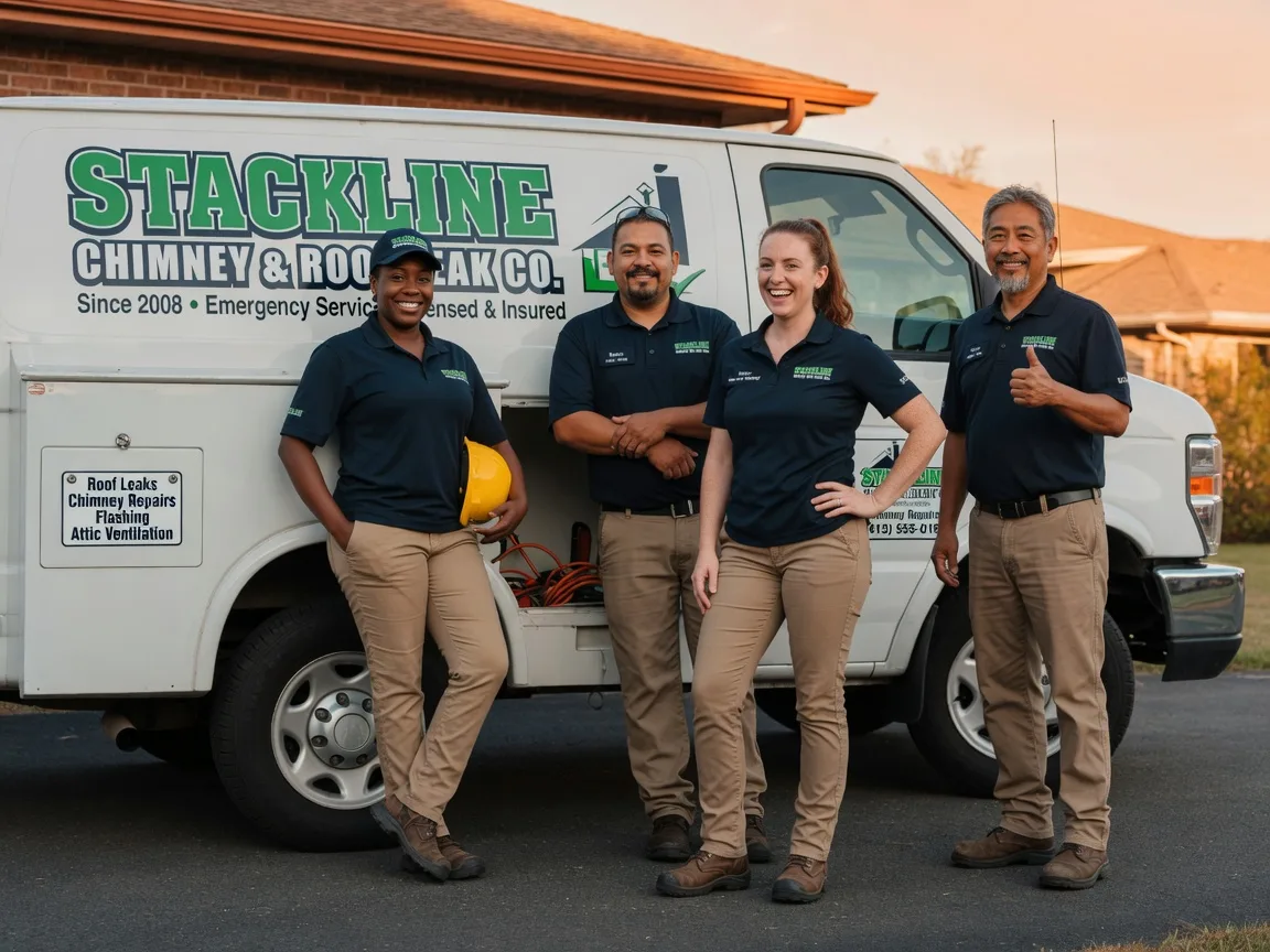 Chimney flashing repair company in Bucksport, ME
